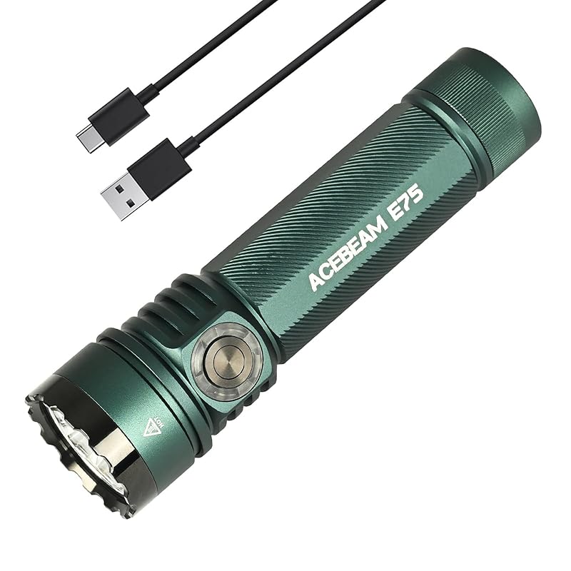 ACEBEAM E75 flashlight High color rendering CRI90 daylight white 5000K led flash light 3000 lumens high brightness powerful handy light work light
ACEBEAM E75 flashlight High color rendering CRI90 daylight white 5000K led flash light 3000 lumens high brightness powerful handy light work light