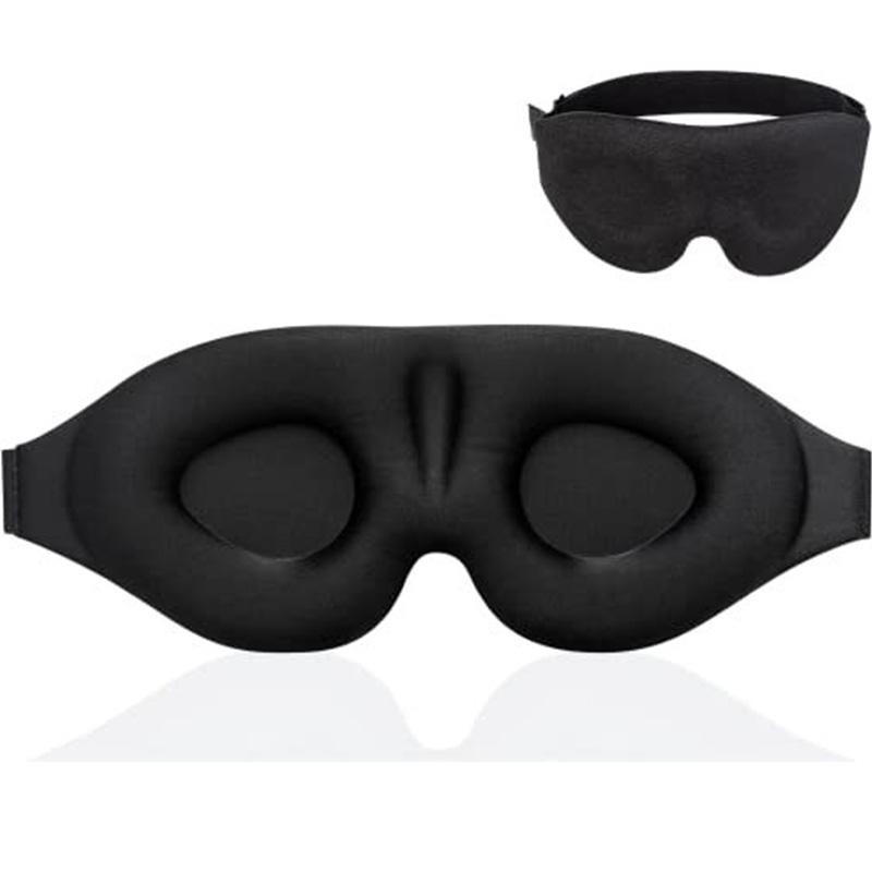 Soft Padded High Elastic Band Travel Nap Blindfold for Men Women Sleep Mask for Side Sleeper Light Blocking Eye Mask чёрный
Soft Padded High Elastic Band Travel Nap Blindfold for Men Women Sleep Mask for Side Sleeper Light Blocking Eye Mask чёрный