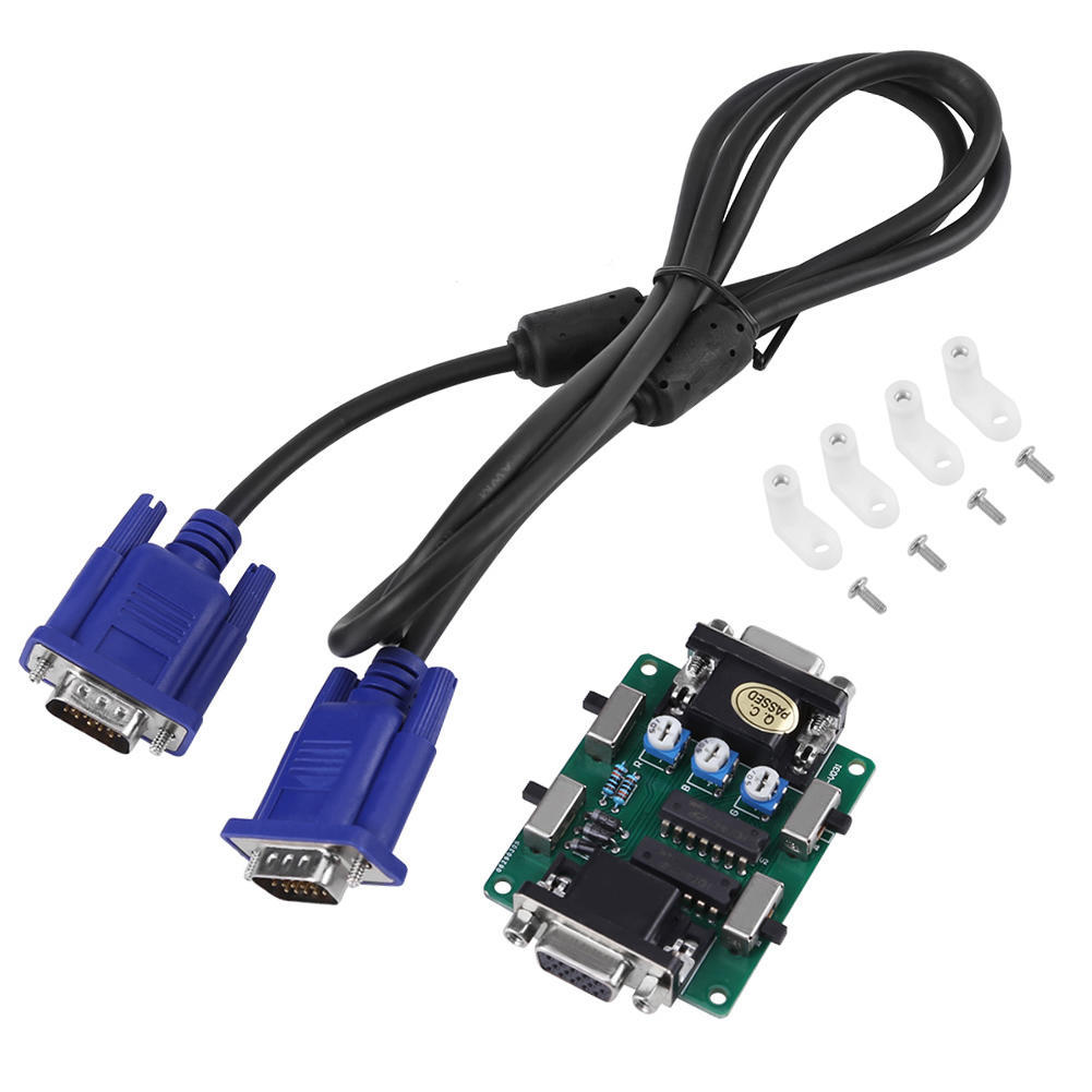 Генератор линий сканирования экрана VGA-подключение для игровых автоматов Ретро-игры Геймеры
Генератор линий сканирования экрана VGA-подключение для игровых автоматов Ретро-игры Геймеры