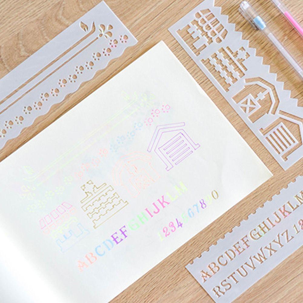 Album Hand Painted Painting Tools Letter Stencil DIY Template Drawing Templates Drawing Stencils 01
Album Hand Painted Painting Tools Letter Stencil DIY Template Drawing Templates Drawing Stencils 01