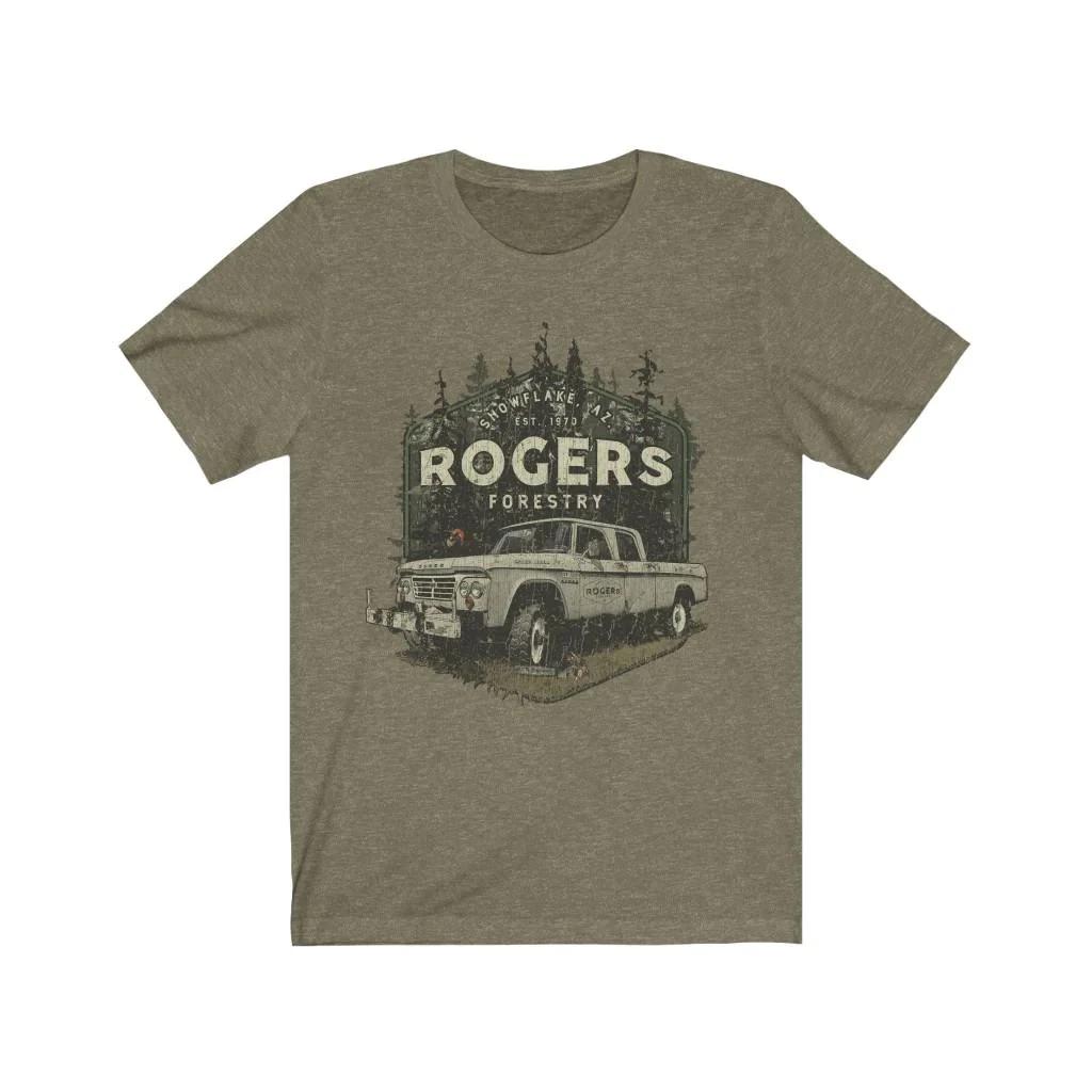 Rogers Forestry 1970 Vintage Men s T shirt 4XL
Rogers Forestry 1970 Vintage Men s T shirt 4XL