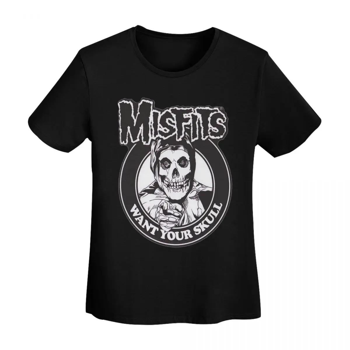 Misfits Skull TShirt Women Short Sleeve T Shirts ONeck Clothes Cotton Summer Tees Streetwear 4XL
Misfits Skull TShirt Women Short Sleeve T Shirts ONeck Clothes Cotton Summer Tees Streetwear 4XL