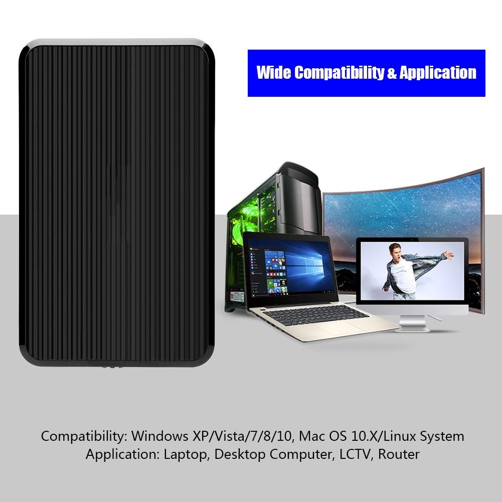 OImaster USB 3.0 to 2.5 Inch SATA HDD SSD External Hard Drive Enclosure Case Tools free Black (Not Inclube Hard Disk) чорний
OImaster USB 3.0 to 2.5 Inch SATA HDD SSD External Hard Drive Enclosure Case Tools free Black (Not Inclube Hard Disk) чорний