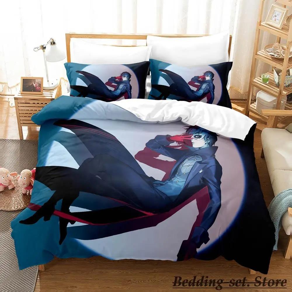 Game Persona 5 Bedding Set Cartoon Anime three-piece set Adult Kid Bedroom Duvetcover Sets 3D Kawaii lit 2 personnes AU Single 140x210cm
Game Persona 5 Bedding Set Cartoon Anime three-piece set Adult Kid Bedroom Duvetcover Sets 3D Kawaii lit 2 personnes AU Single 140x210cm