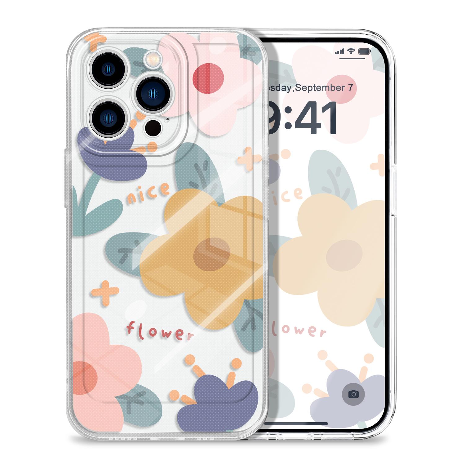 Colorful Flowers Transparent Phone Case For iPhone 13 12 11 X XR XS 8 7 6 Pro Max Plus Mini Soft TPU Cover iPhone 7(8) прозорий
Colorful Flowers Transparent Phone Case For iPhone 13 12 11 X XR XS 8 7 6 Pro Max Plus Mini Soft TPU Cover iPhone 7(8) прозорий