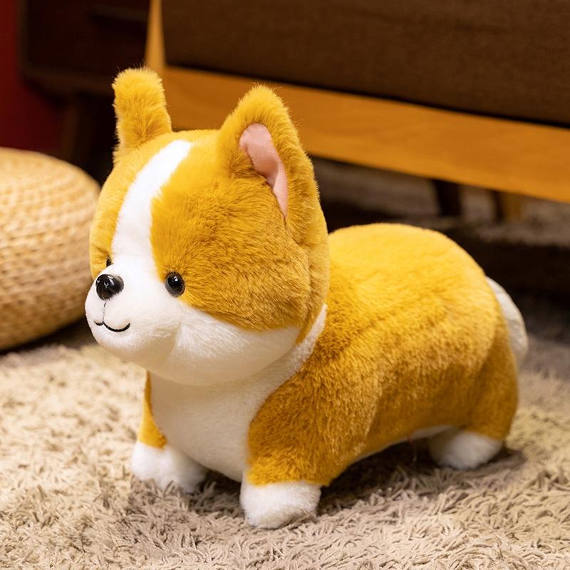 Lifelike Corgi Dog Plush Toy Stuffed Animal Cute Simulation Puppy Inu Fluffy Appease Baby Doll Gift for Children Birthday 19cm
Lifelike Corgi Dog Plush Toy Stuffed Animal Cute Simulation Puppy Inu Fluffy Appease Baby Doll Gift for Children Birthday 19cm