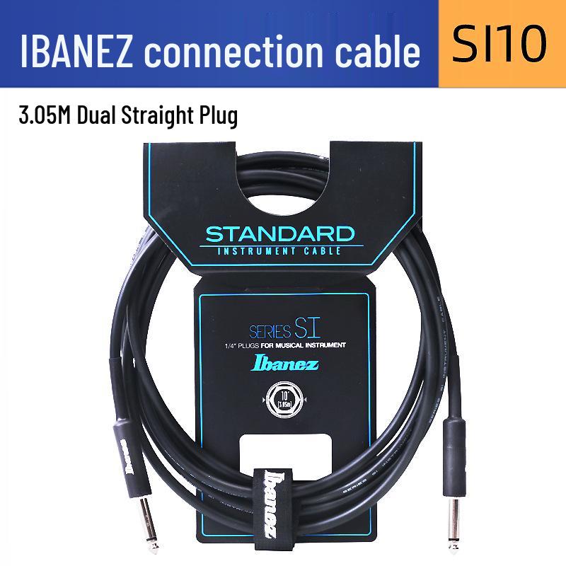 Ibanez Noise Reduction Electric Guitar and Bass Audio Cable
Ibanez Noise Reduction Electric Guitar and Bass Audio Cable