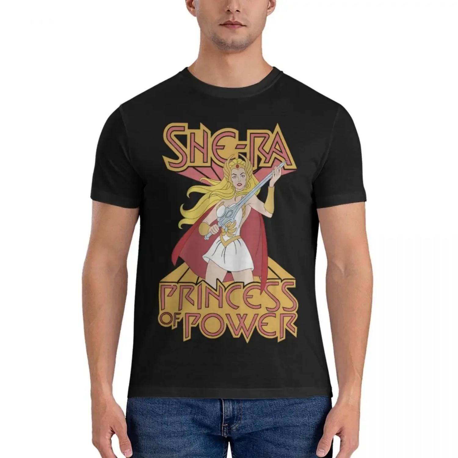 Men Sweatshirt T Shirt She Ra Princess of Power Pure Cotton Clothing Vintage Short Sleeve Round Neck Tees Graphic T-Shirts XXXXXL чорний
Men Sweatshirt T Shirt She Ra Princess of Power Pure Cotton Clothing Vintage Short Sleeve Round Neck Tees Graphic T-Shirts XXXXXL чорний