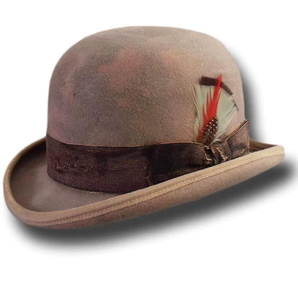 Domed Flanged Felt Hat, Pure Wool Top Hat, Webbing Decorative Felt Woolen Hat 60cm верблюд
Domed Flanged Felt Hat, Pure Wool Top Hat, Webbing Decorative Felt Woolen Hat 60cm верблюд