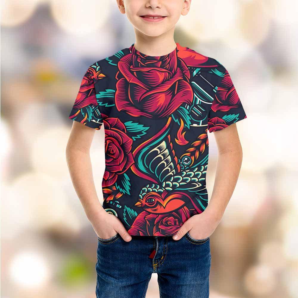 Летний круглый вырез с 3D-принтом, модные повседневные детские футболки для мальчиков с короткими рукавами 170
Летний круглый вырез с 3D-принтом, модные повседневные детские футболки для мальчиков с короткими рукавами 170