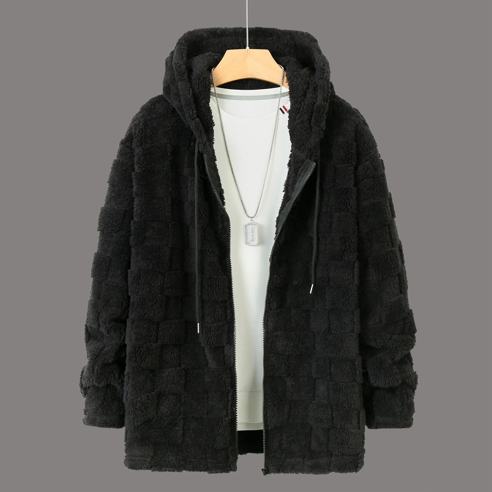 Мужская зимняя однотонная куртка-толстовка с капюшоном на молнии Мужская повседневная куртка-толстовка XXL чёрный
Мужская зимняя однотонная куртка-толстовка с капюшоном на молнии Мужская повседневная куртка-толстовка XXL чёрный