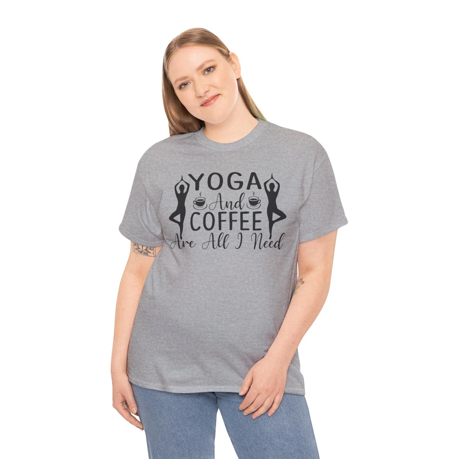 Yoga And Coffee Are All I Need T-Shirt - Goofy & Fun Tee for Lighthearted M
Yoga And Coffee Are All I Need T-Shirt - Goofy & Fun Tee for Lighthearted M