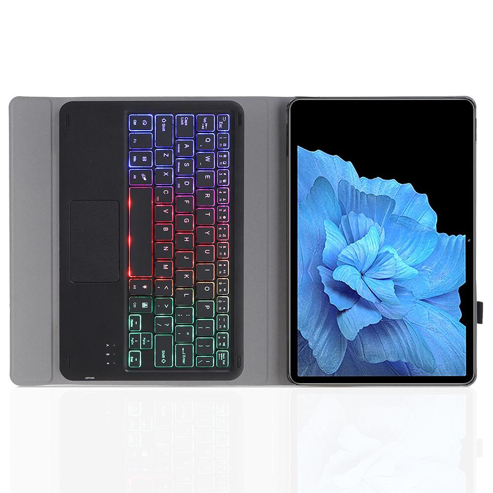 AV11-AS For vivo Pad Bluetooth-compatible Keyboard with Backlit Touchpad+Leather Tablet Case Black
AV11-AS For vivo Pad Bluetooth-compatible Keyboard with Backlit Touchpad+Leather Tablet Case Black