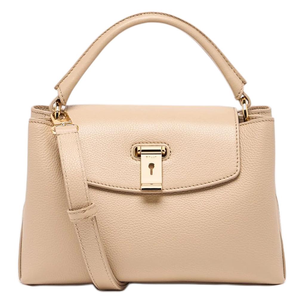 Bally Lock Me Textured Grain Gold Hardware Small Calfskin Handbag Women handbags Beige 6313797 Basic Set (Bag+Dust Bag)
Bally Lock Me Textured Grain Gold Hardware Small Calfskin Handbag Women handbags Beige 6313797 Basic Set (Bag+Dust Bag)