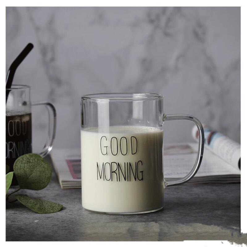 Shangqi High Borosilicate Glass Mug with Handle, 2-Pack
Shangqi High Borosilicate Glass Mug with Handle, 2-Pack