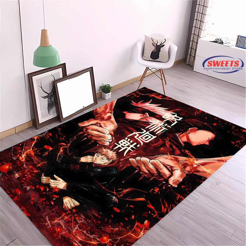 Jujutsu Ka1sen Anime Itad0ri Yuji Carpet Anti-slip Floor Rug for Living Room Bedroom Sofa Decor Mat 40x60cm (16x24in)
Jujutsu Ka1sen Anime Itad0ri Yuji Carpet Anti-slip Floor Rug for Living Room Bedroom Sofa Decor Mat 40x60cm (16x24in)