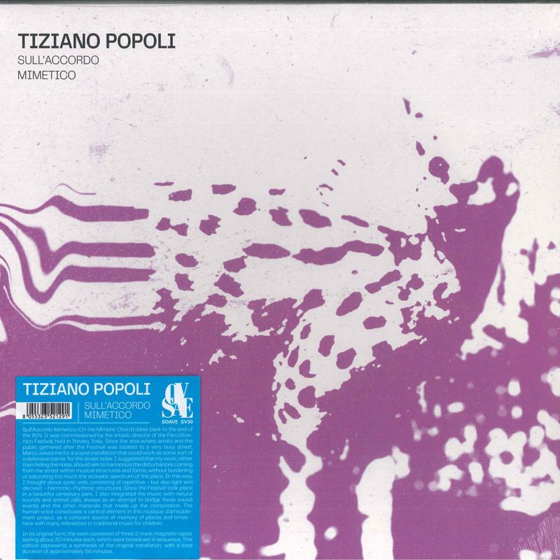 LP Record TIZIANO POPOLI - On the Mimetic Agreement SV30 Soave 2022 Italy Dance & Electronica
LP Record TIZIANO POPOLI - On the Mimetic Agreement SV30 Soave 2022 Italy Dance & Electronica