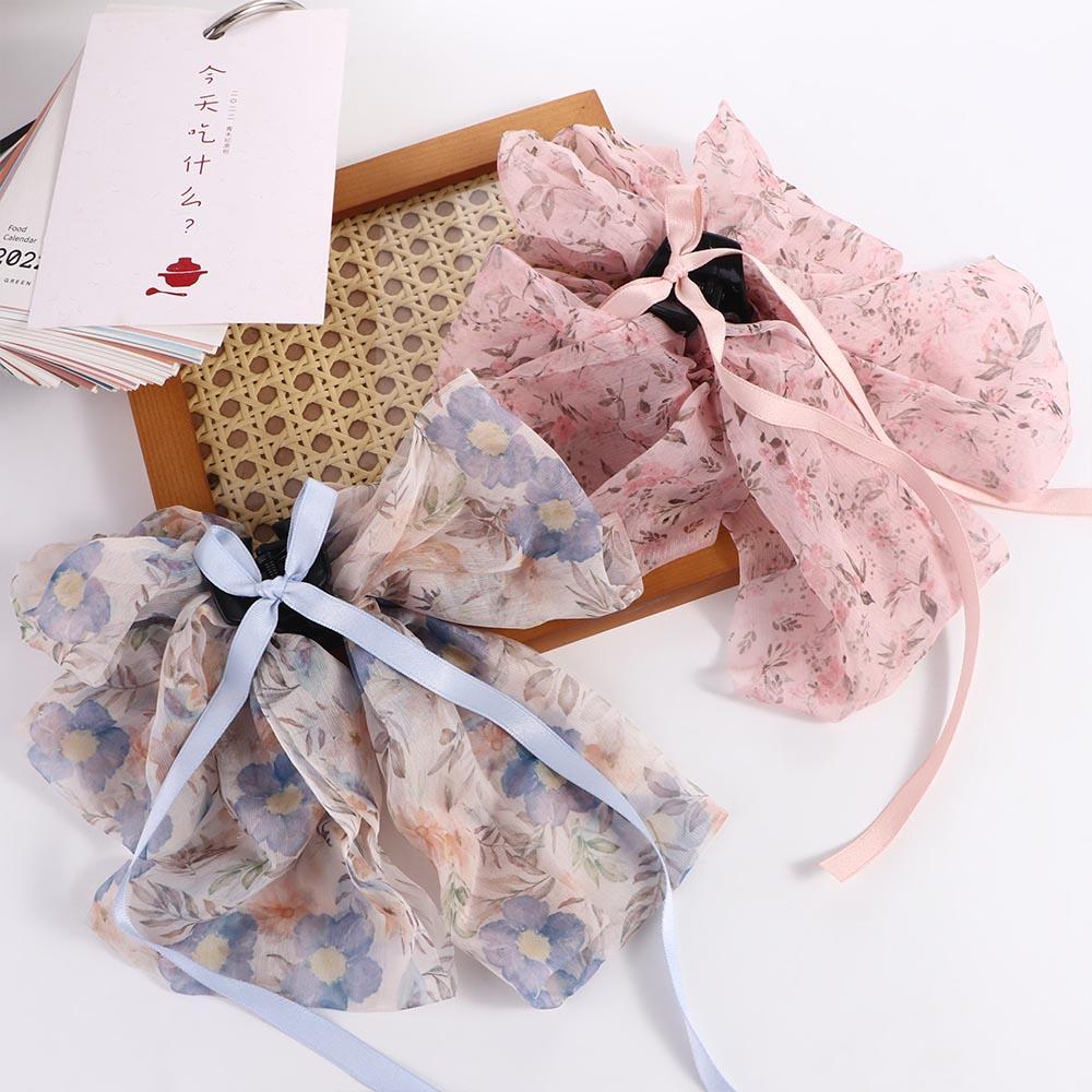 Grab Clip Bowknot Hair Clip Chiffon Bow Hairpin Sweet Flower Bow Ribbon Hair Claw Ponytail Holder 
Grab Clip Bowknot Hair Clip Chiffon Bow Hairpin Sweet Flower Bow Ribbon Hair Claw Ponytail Holder