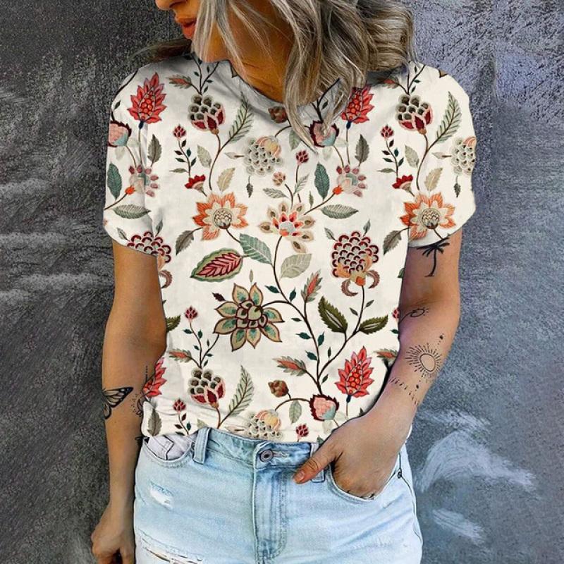 Женская футболка с коротким рукавом Ретро Элегантная футболка с принтом кешью Модная футболка с коротким рукавом Летняя женская футболка для отдыха 8XL
Женская футболка с коротким рукавом Ретро Элегантная футболка с принтом кешью Модная футболка с коротким рукавом Летняя женская футболка для отдыха 8XL