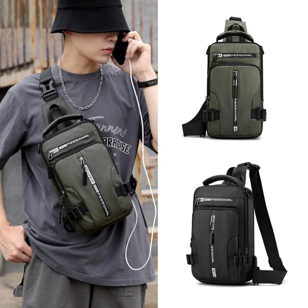 USB Charging Men Chest Bag Multi Pockets Crossbody Bag Fashion Sports Message Bag Men синій
USB Charging Men Chest Bag Multi Pockets Crossbody Bag Fashion Sports Message Bag Men синій