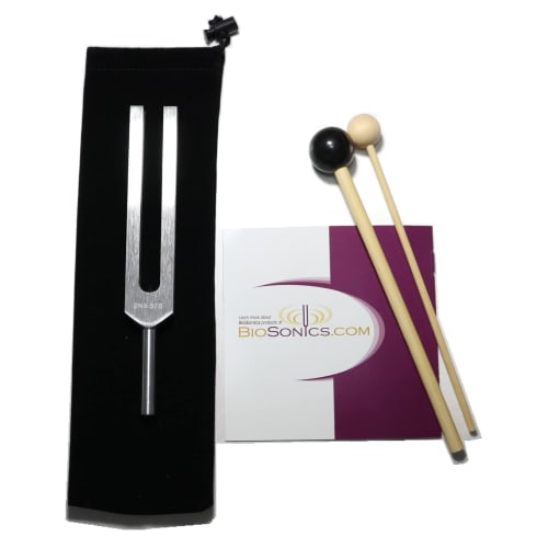 High-precision 528Hz DNA Tuner by BIOSONICS with Double Mallet (Includes Japanese Instructions and Pouch)
High-precision 528Hz DNA Tuner by BIOSONICS with Double Mallet (Includes Japanese Instructions and Pouch)