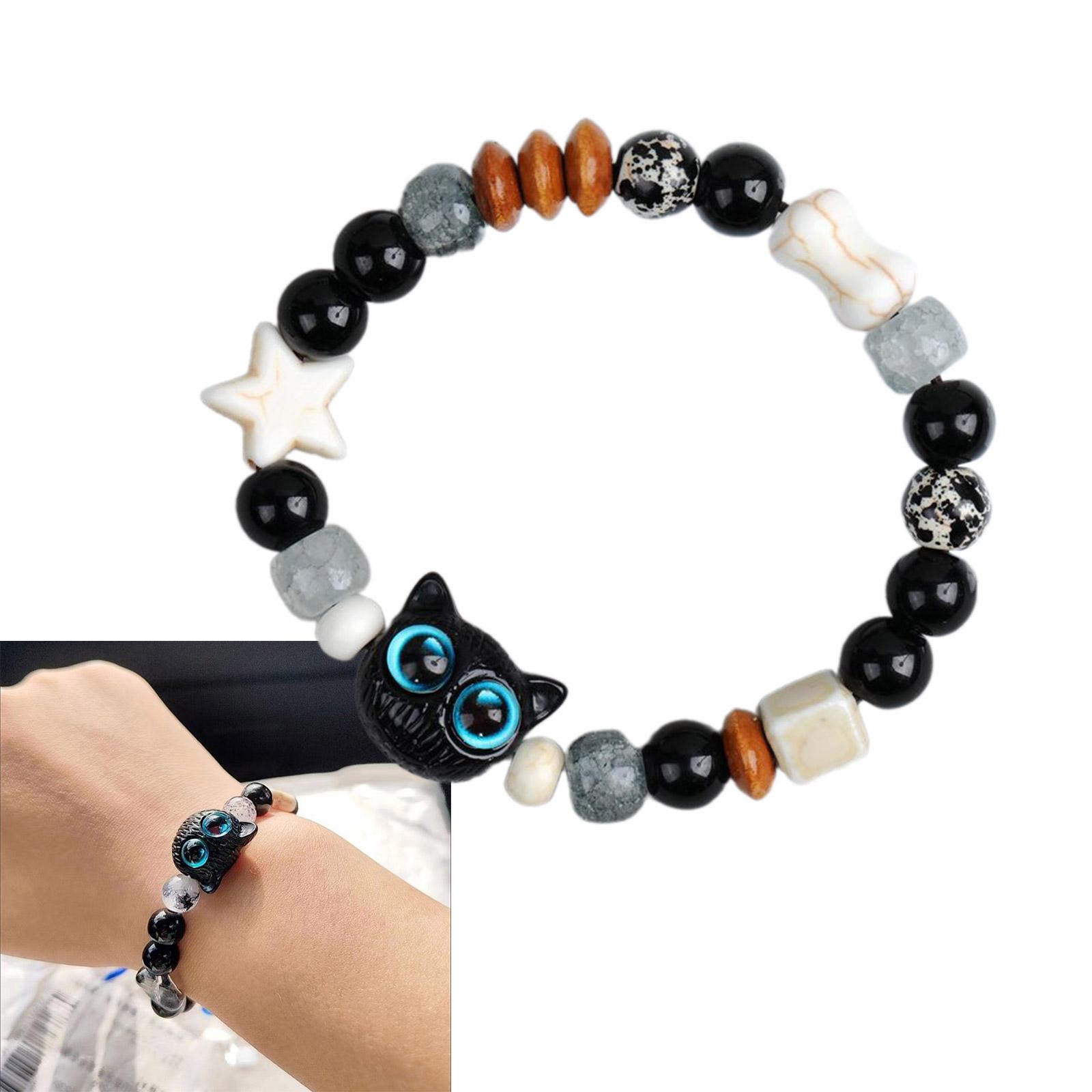 Playful Cartoon Cats Charm Bracelet Artistic Cats Beaded Bracelet Unique Bangle for Women s Daily Fashion Statement 17
Playful Cartoon Cats Charm Bracelet Artistic Cats Beaded Bracelet Unique Bangle for Women s Daily Fashion Statement 17