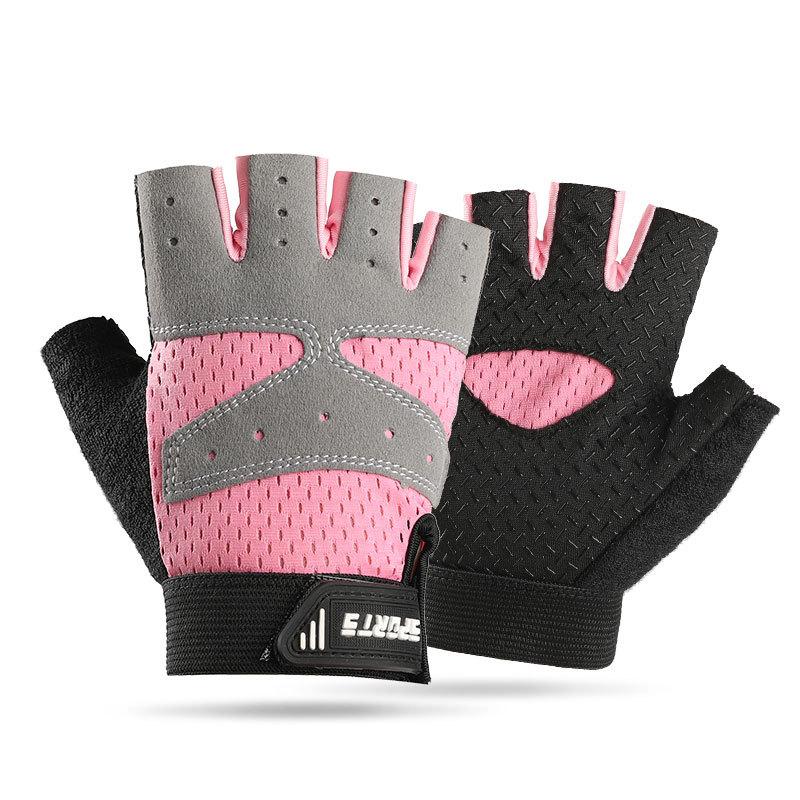 Children Cycling Gloves Breathable Non Slip Half Finger Gloves Sweat-absorbing Adjustable Outdoor Sports Skateboard Kid Gloves S 6-10years рожевий
Children Cycling Gloves Breathable Non Slip Half Finger Gloves Sweat-absorbing Adjustable Outdoor Sports Skateboard Kid Gloves S 6-10years рожевий