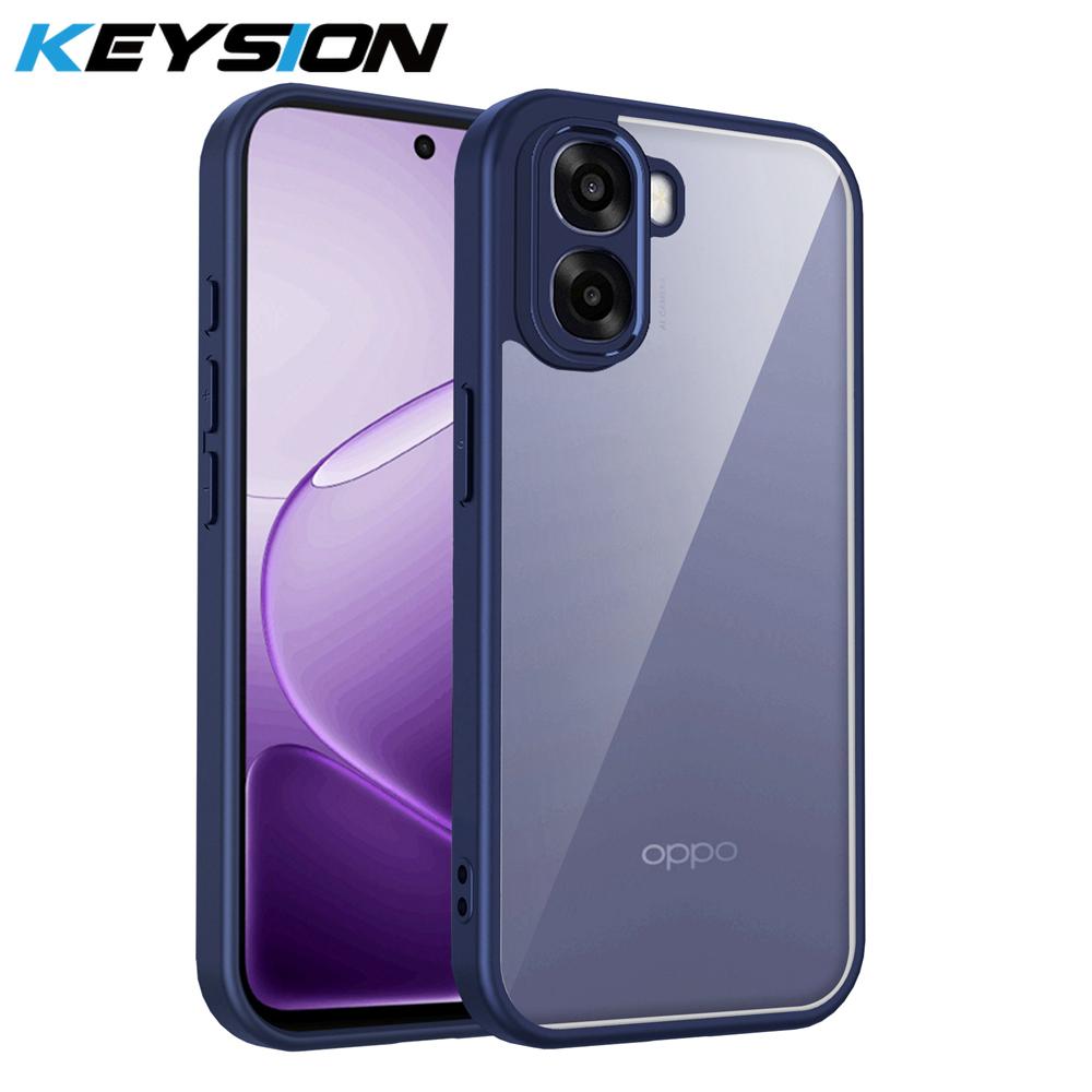 KEYSION Прозорий чохол для телефону для OPPO A6x 5G М який силікон+ПК Прозора ударостійка задня кришка для телефону для OPPO A6x 4G A6X 5G for OPPO A6x синій
KEYSION Прозорий чохол для телефону для OPPO A6x 5G М який силікон+ПК Прозора ударостійка задня кришка для телефону для OPPO A6x 4G A6X 5G for OPPO A6x синій