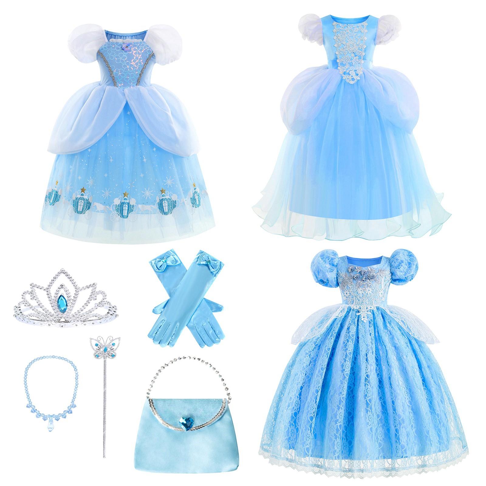 5PCS-Set Children s Holiday Dress, Girls Dress, Princess Dress, Princess Cos Costume, Princess Dresse With Headpiece
5PCS-Set Children s Holiday Dress, Girls Dress, Princess Dress, Princess Cos Costume, Princess Dresse With Headpiece