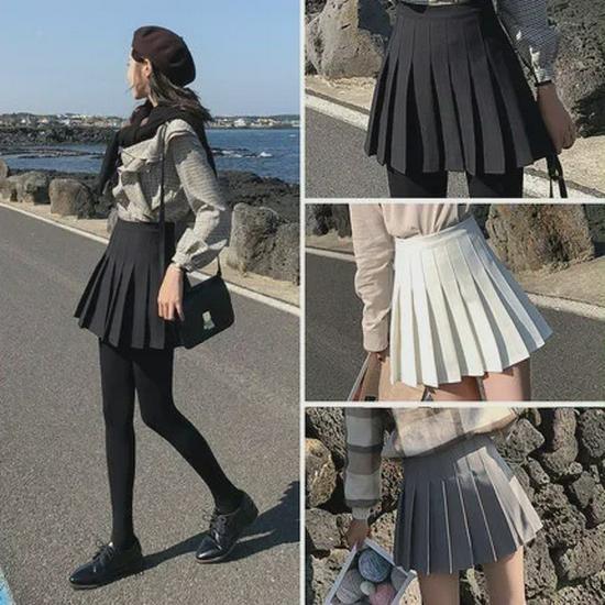 Women s High Waist A-Line Pleated Skirt - Summer Style, Plus Size, Available in White, Black, and Gray, Petite to Fat MM, 2023 Collection. L
Women s High Waist A-Line Pleated Skirt - Summer Style, Plus Size, Available in White, Black, and Gray, Petite to Fat MM, 2023 Collection. L