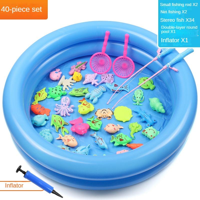 Magnetic Fishing Toy Pool for Boys and Girls, Fun Game for Playing Home, Summer Puzzle Square Night Market Stall Set
Magnetic Fishing Toy Pool for Boys and Girls, Fun Game for Playing Home, Summer Puzzle Square Night Market Stall Set