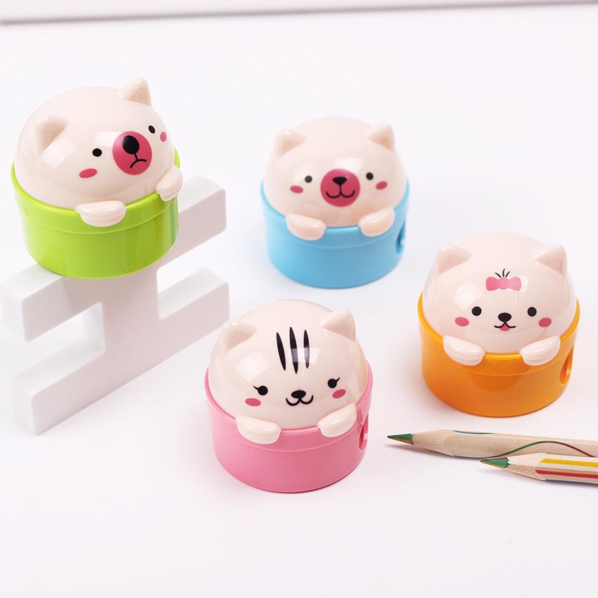 1PC New Cute Kawaii Cartoon Cat Plastic Pencil Sharpener for Kids Student Novelty Item Office School Stationery
1PC New Cute Kawaii Cartoon Cat Plastic Pencil Sharpener for Kids Student Novelty Item Office School Stationery