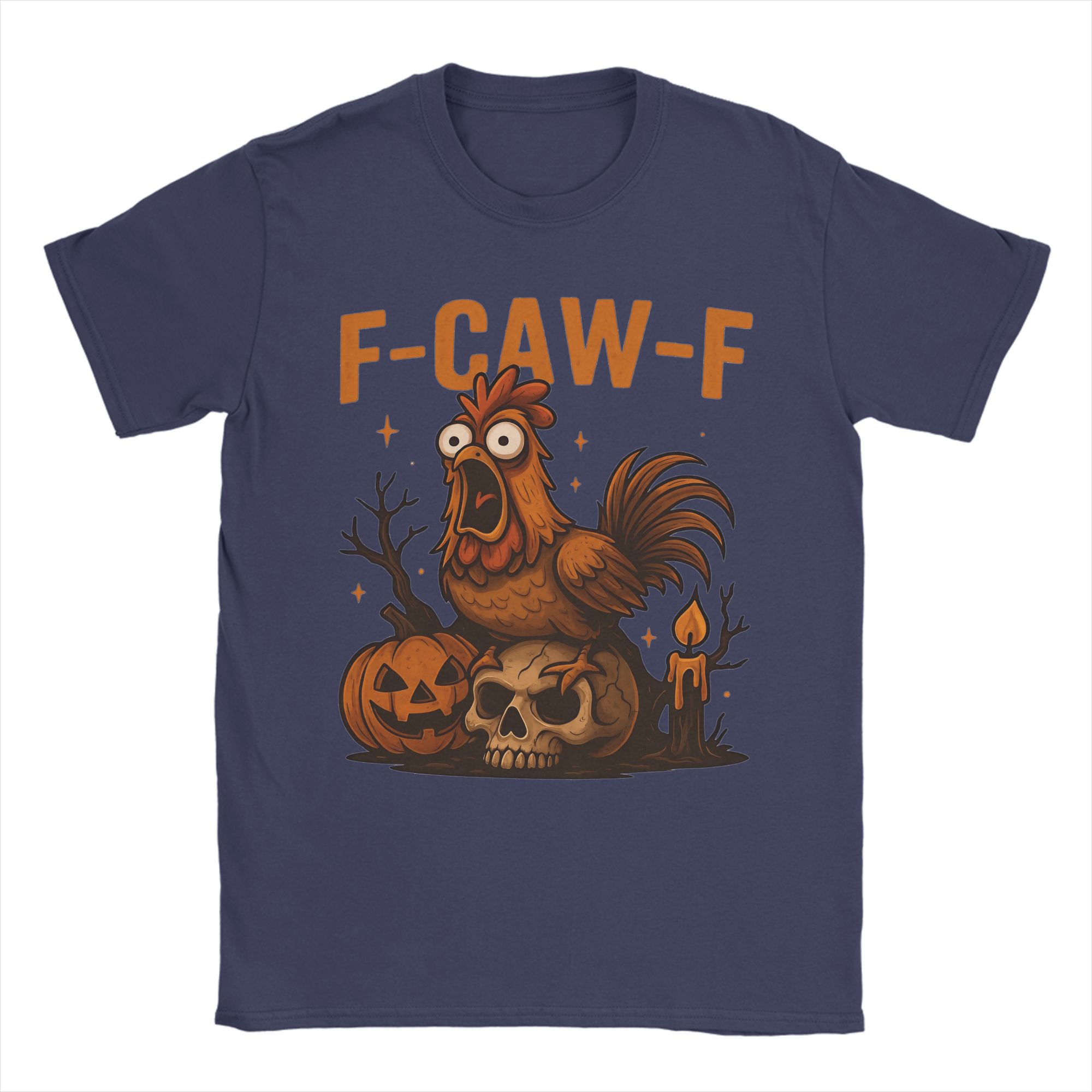 Men s T-Shirt Funny Halloween Rooster F-Caw-F Spooky Chicken Creative Pure Cotton Tees Short Sleeve T Shirts Round Neck Clothes 4XL
Men s T-Shirt Funny Halloween Rooster F-Caw-F Spooky Chicken Creative Pure Cotton Tees Short Sleeve T Shirts Round Neck Clothes 4XL
