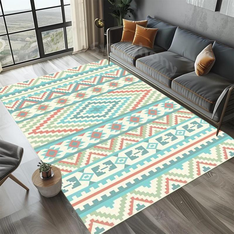 Vibrant Bohemian Geometric Area Rug Collection Non Slip Wear Resistant Washable Entryway Floor Mat for Living Room Bedroom Decor 40X60cm
Vibrant Bohemian Geometric Area Rug Collection Non Slip Wear Resistant Washable Entryway Floor Mat for Living Room Bedroom Decor 40X60cm