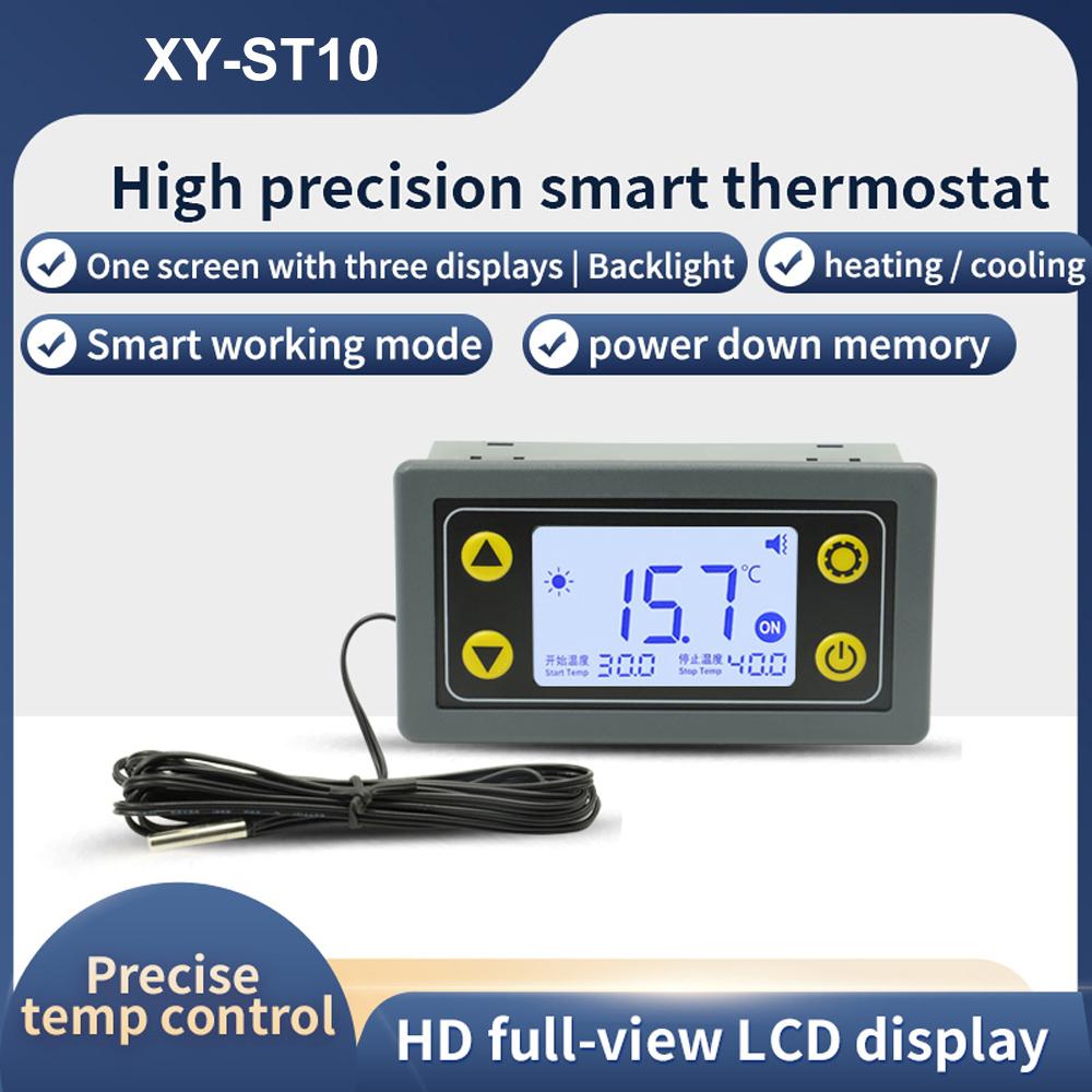 ST10-W/SA10-W/SA30-W/ST30-W DC6-30V/AC110-220V 10A/30A WIFI Thermostat Temperature Controller Digital Display Thermostat
ST10-W/SA10-W/SA30-W/ST30-W DC6-30V/AC110-220V 10A/30A WIFI Thermostat Temperature Controller Digital Display Thermostat