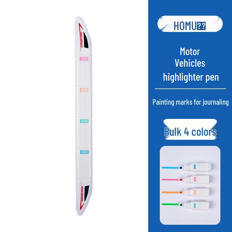 High-Speed Train Fluorescent Pens for Kids Doodling and Highlighting Chisel Tip
High-Speed Train Fluorescent Pens for Kids Doodling and Highlighting Chisel Tip