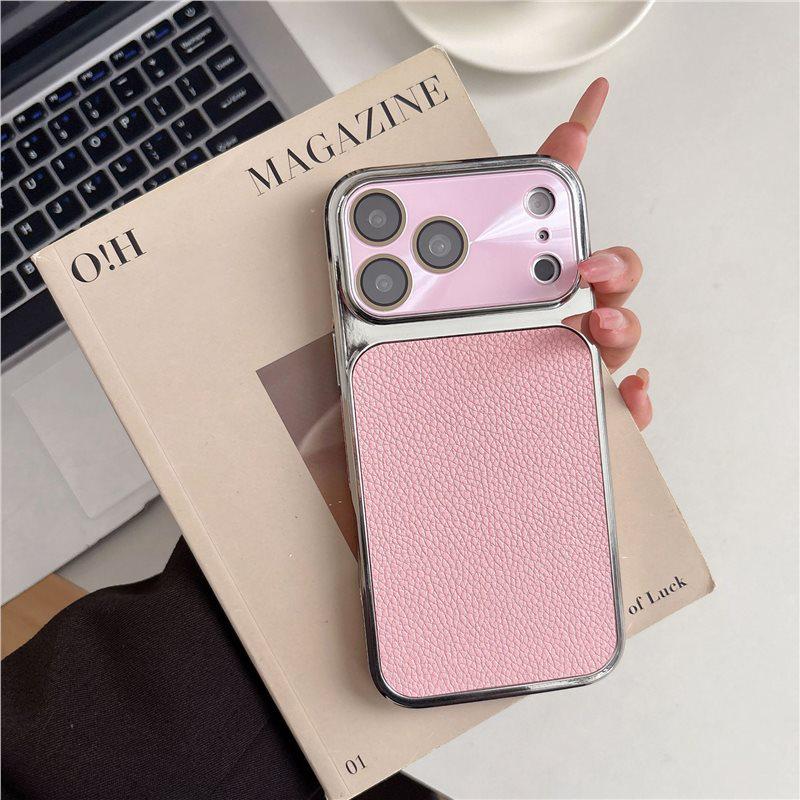 Minimalist Lychee Grain iPhone 17 Case with Large Window & Full Coverage CD Grain Lens Protection for Apple 16. iPhone 13 рожевий
Minimalist Lychee Grain iPhone 17 Case with Large Window & Full Coverage CD Grain Lens Protection for Apple 16. iPhone 13 рожевий