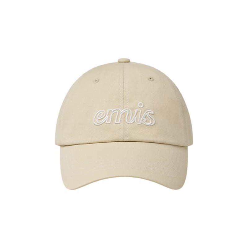 EMIS LETTEring LOGO white STITCH BALL cap-LIGHT BEIGE LIGHT BEIGE
EMIS LETTEring LOGO white STITCH BALL cap-LIGHT BEIGE LIGHT BEIGE