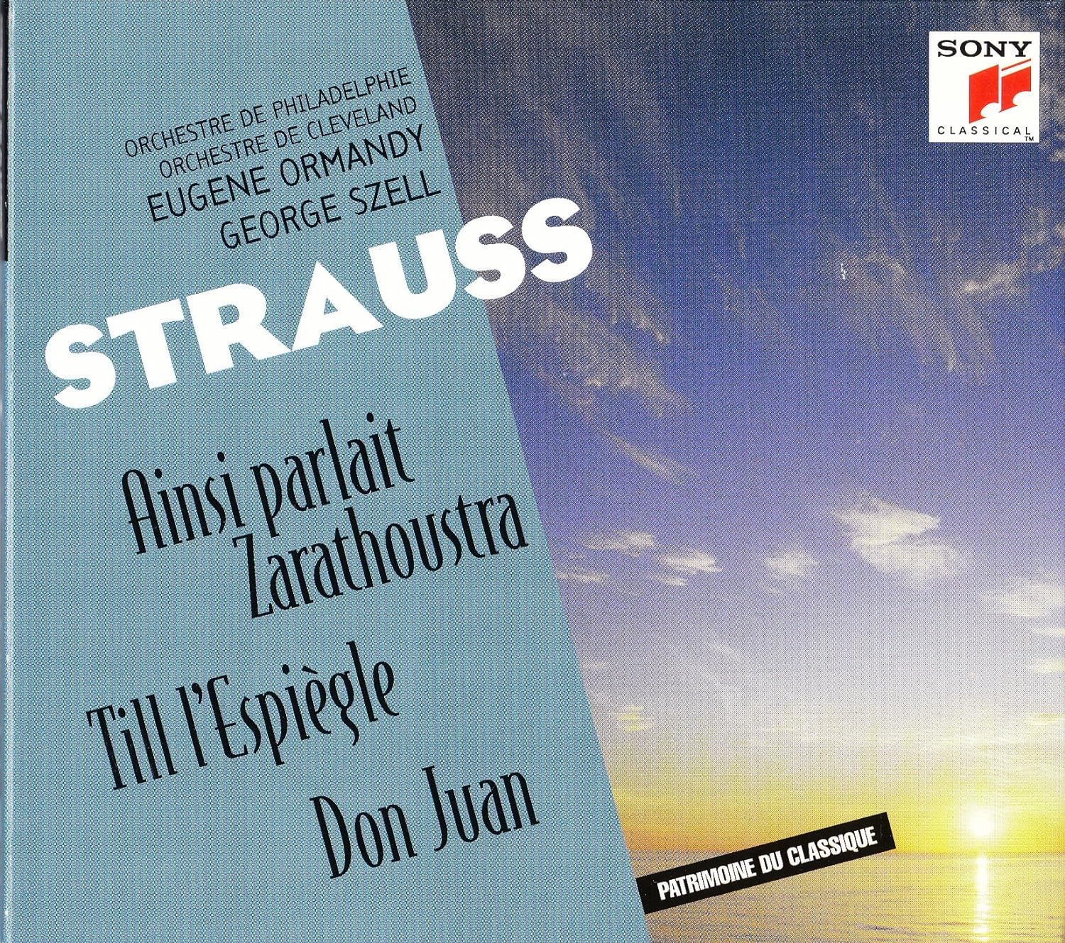 CD PHILADELPHIA ORCH, ORMANDY; WIND - R.Strauss;Also Sprat Zarath MYK62801 Non Japan Classical Used
CD PHILADELPHIA ORCH, ORMANDY; WIND - R.Strauss;Also Sprat Zarath MYK62801 Non Japan Classical Used
