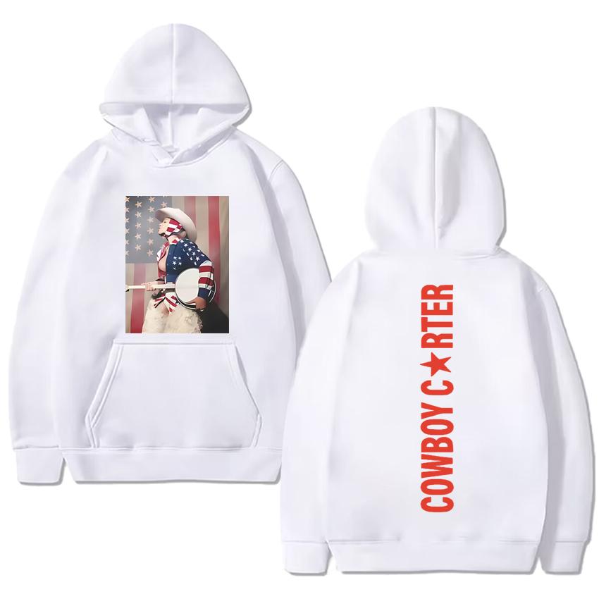 Співачка Бейонсе Cowboy Carter Модний Тур 2025 Двосторонній друкований світшот Чоловічий жіночий модний флісовий пуловер Унісекс худі L
Співачка Бейонсе Cowboy Carter Модний Тур 2025 Двосторонній друкований світшот Чоловічий жіночий модний флісовий пуловер Унісекс худі L