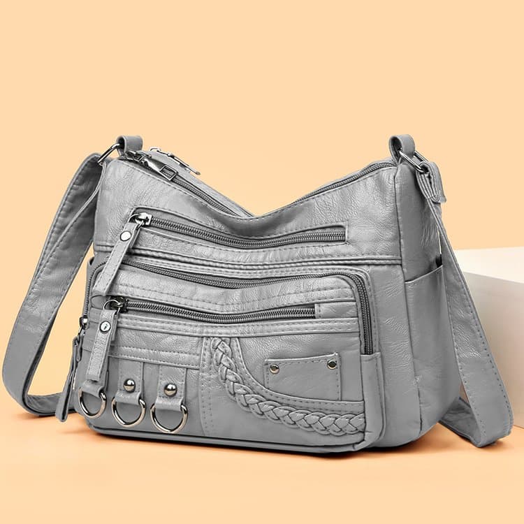 New Fashion Women s Shoulder Bag Messenger Bag сірий
New Fashion Women s Shoulder Bag Messenger Bag сірий