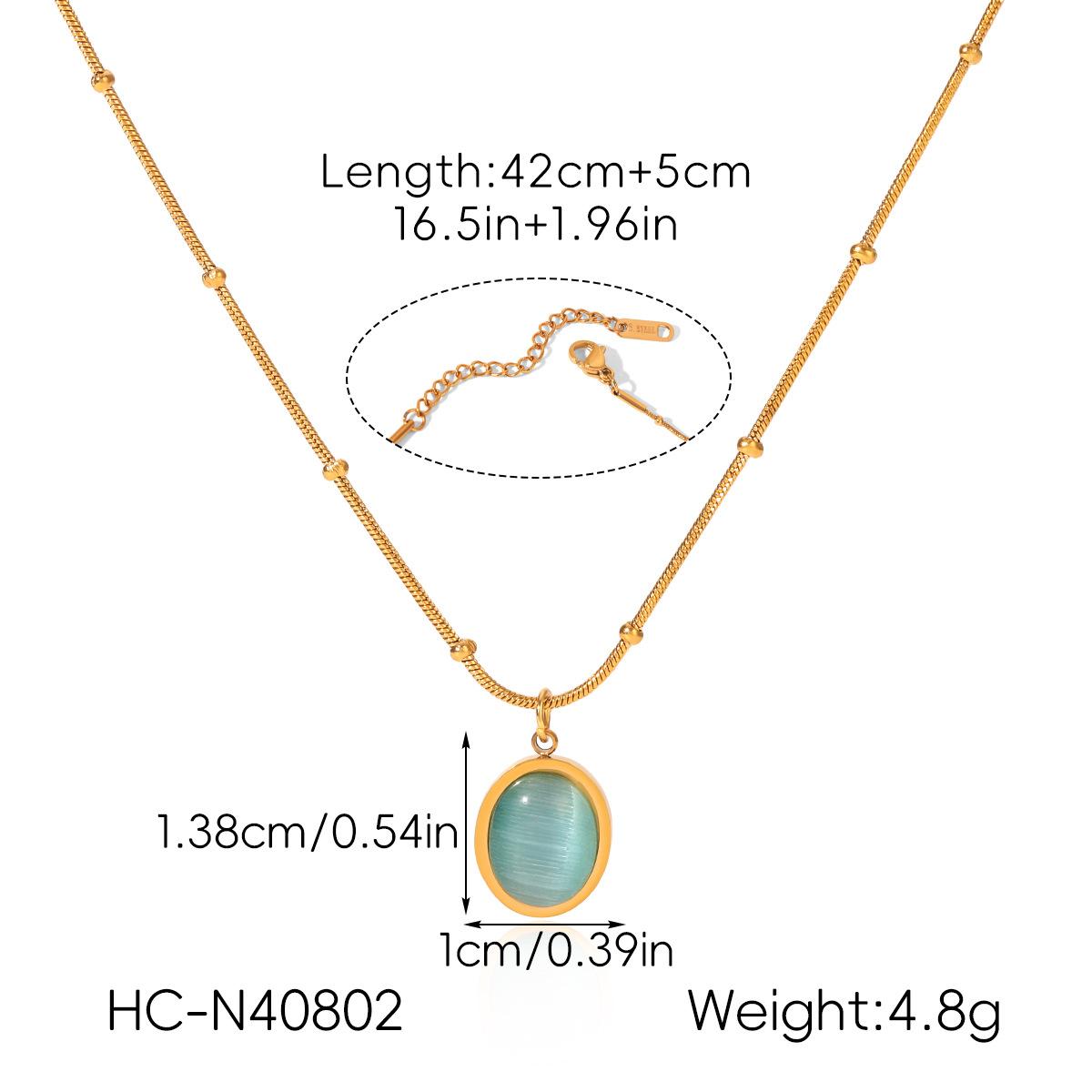 Blue Cat s Eye Stone Necklace for Women, Niche Design, Premium Stainless Steel Pendant, Ins Style Titanium Steel Necklace
Blue Cat s Eye Stone Necklace for Women, Niche Design, Premium Stainless Steel Pendant, Ins Style Titanium Steel Necklace