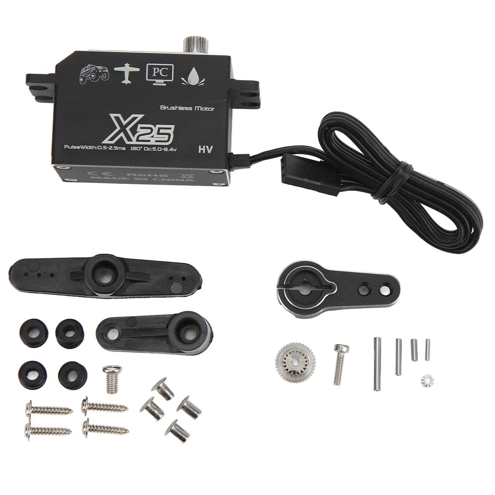 Металевий редуктор сервопривід Повністю водонепроникна сервосистема Висока швидкість реакції Великий крутний момент Аксесуар для радіокерованої машини
Металевий редуктор сервопривід Повністю водонепроникна сервосистема Висока швидкість реакції Великий крутний момент Аксесуар для радіокерованої машини