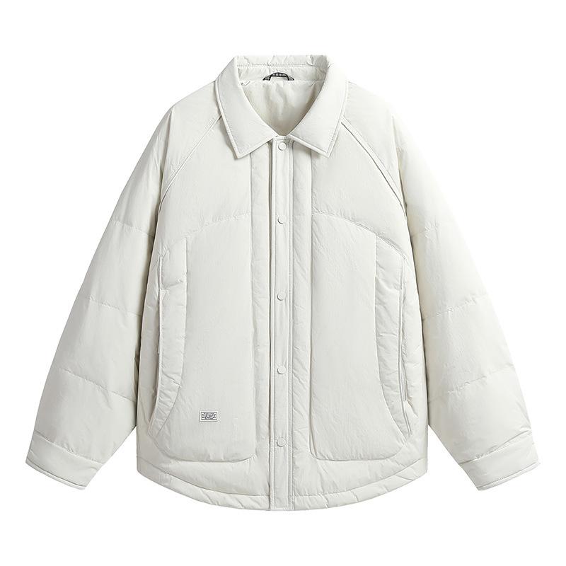 Men s White Duck Down Stand Collar Winter Jacket - Warm, Versatile, American Retro Workwear L бежевий
Men s White Duck Down Stand Collar Winter Jacket - Warm, Versatile, American Retro Workwear L бежевий