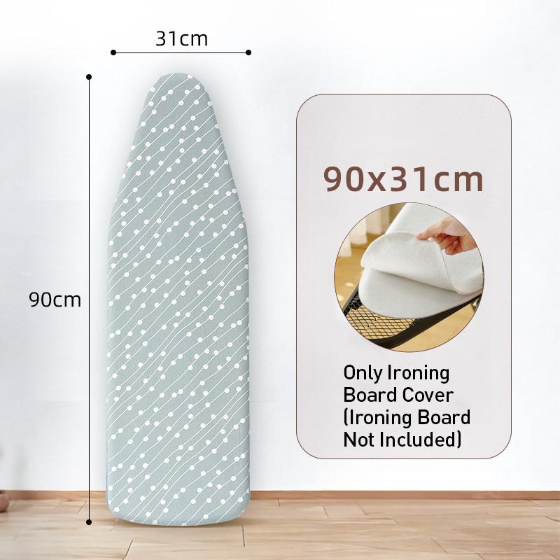 Heat Resistant Ironing Board Cover Pad Heavy Duty Cotton Cloth with Elastic Edge Scorch Proof Non-Slip Cover fo S/M/L Size Home
Heat Resistant Ironing Board Cover Pad Heavy Duty Cotton Cloth with Elastic Edge Scorch Proof Non-Slip Cover fo S/M/L Size Home