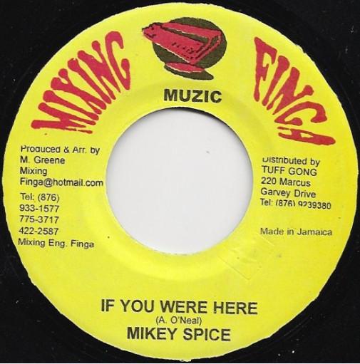 7inch Record MIKEY SPICE - If You Were Here NONE Mixing Finga Mu Jamaica Reggae, Ska & Dub Used
7inch Record MIKEY SPICE - If You Were Here NONE Mixing Finga Mu Jamaica Reggae, Ska & Dub Used