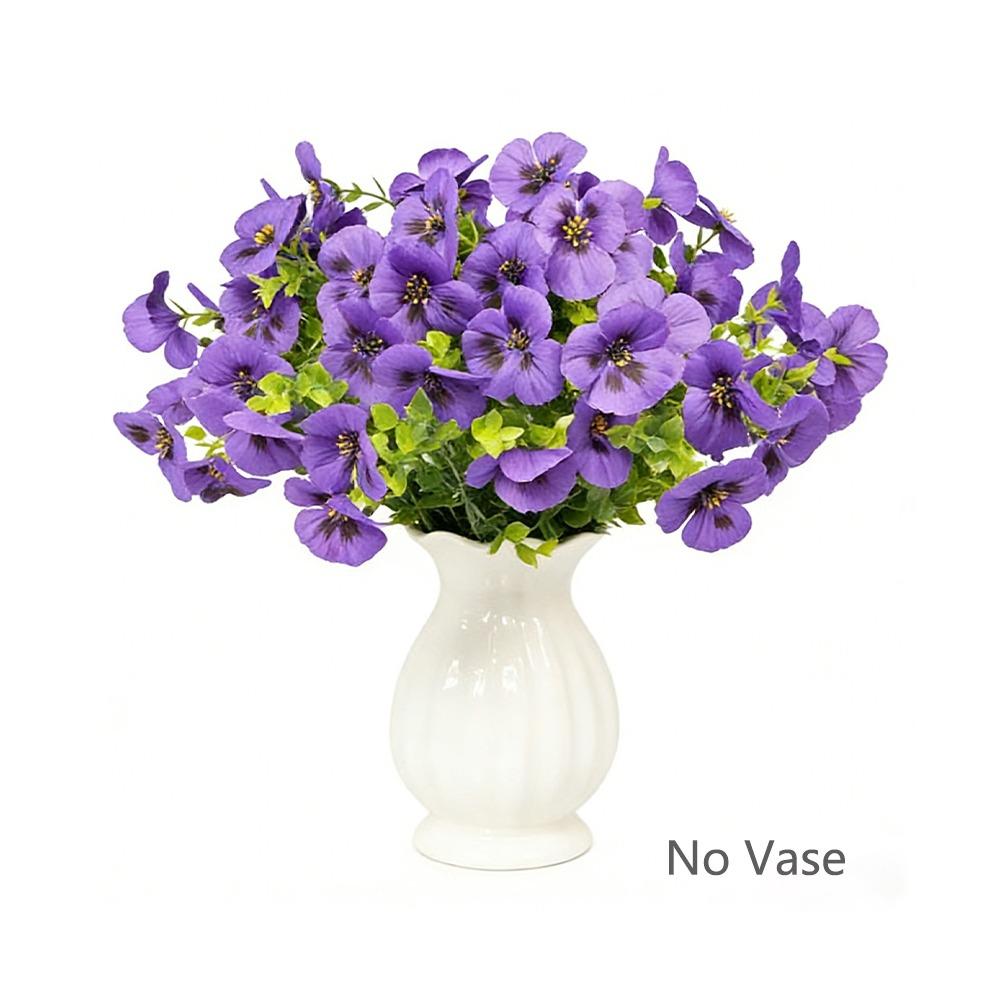 10Pcs/Set Fake Plants Artificial Pansy Flowers Fall Decor DIY Floral Simulated Violet Bouquet Soft Realistic Artificial Flowers фіолетовий
10Pcs/Set Fake Plants Artificial Pansy Flowers Fall Decor DIY Floral Simulated Violet Bouquet Soft Realistic Artificial Flowers фіолетовий