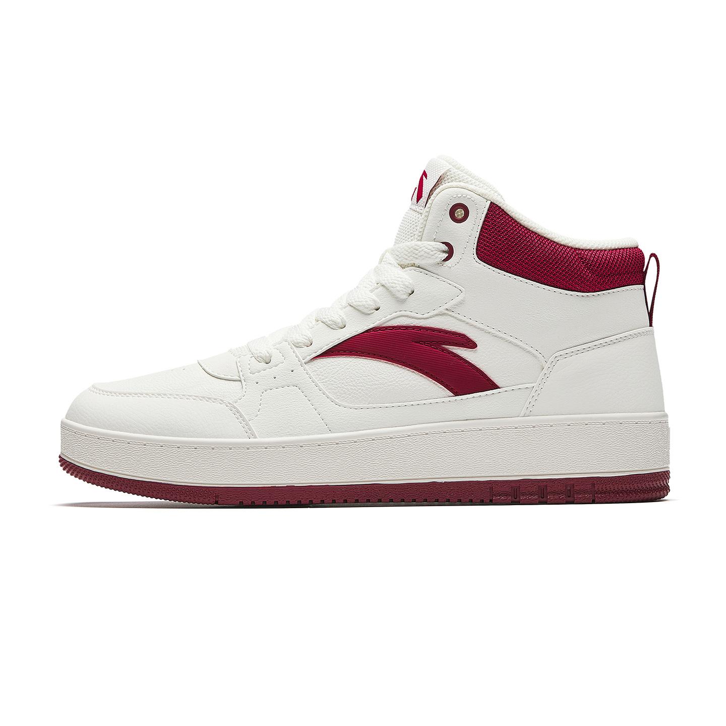 Anta Год первый Повседневный тренд Спорт Универсальная износостойкая Легкая Обувь для скейтборда с высоким верхом Мужские кроссовки Белый Красный 912548083-1 39
Anta Год первый Повседневный тренд Спорт Универсальная износостойкая Легкая Обувь для скейтборда с высоким верхом Мужские кроссовки Белый Красный 912548083-1 39