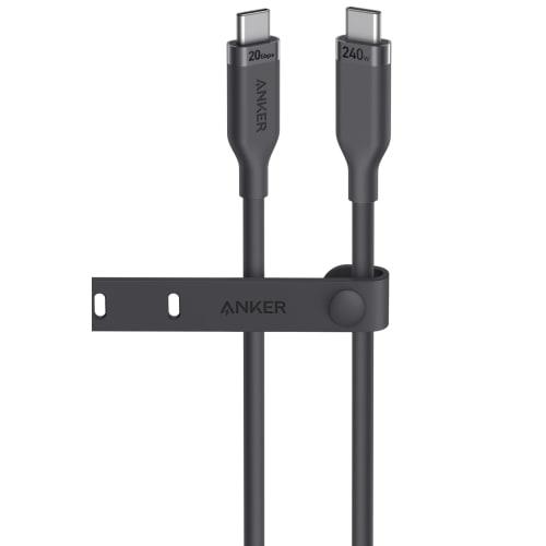 Anker USB-C & USB-C Cable (240W, 20Gbps, Eco-Friendly) 0.9m Multiple Screen Output Fast Charging High Speed Data Transfer 4K Compatible MacBook Pro
Anker USB-C & USB-C Cable (240W, 20Gbps, Eco-Friendly) 0.9m Multiple Screen Output Fast Charging High Speed Data Transfer 4K Compatible MacBook Pro