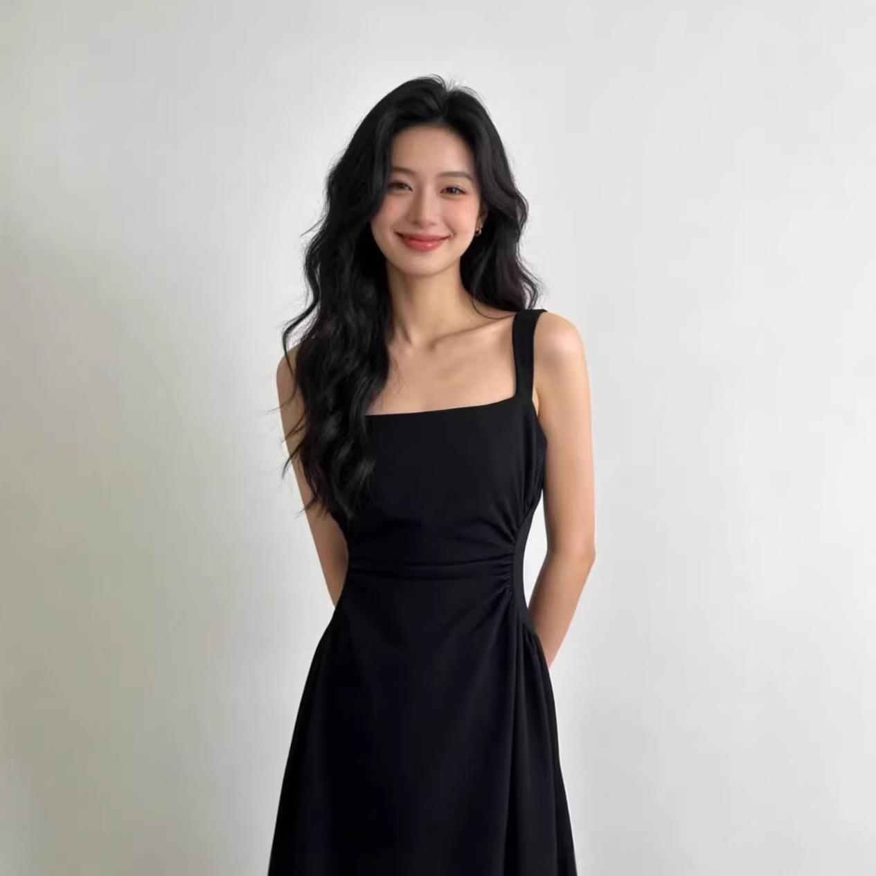 Women s Black Summer Midi Slip Dress - French Petite, Cinched Waist, Ideal for Beach Vacations 2026 L чорний
Women s Black Summer Midi Slip Dress - French Petite, Cinched Waist, Ideal for Beach Vacations 2026 L чорний